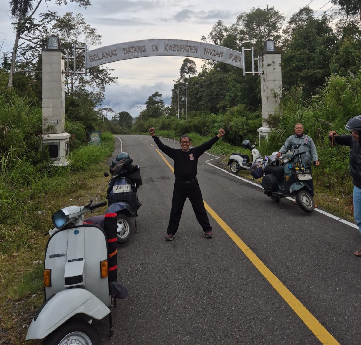 Anggota Portugis (42-615) Jakarta Bekasi saat touring ke Aceh.